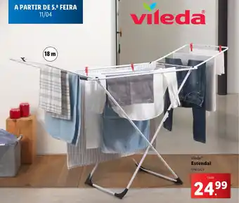 Lidl Vileda Estendal promoção