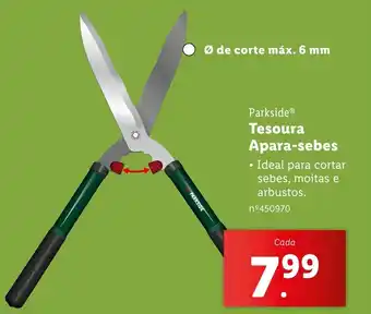 Lidl Parkside Tesoura Apara-sebes promoção