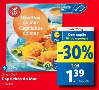 Lidl Ocean Sea Caprichos do Mar Emb. 250 g promoção