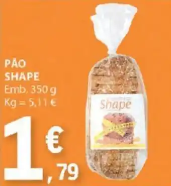 E.Leclerc PÄO SHAPE Emb. 350 g promoção