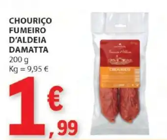 E.Leclerc CHOURIÇO FUMEIRO D'ALDEIA DAMATTA 200 g promoção