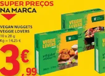 E.Leclerc VEGAN NUGGETS VEGGIE LOVERS 10x28g promoção