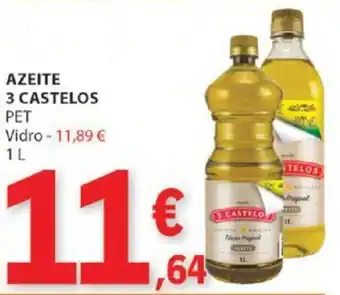 E.Leclerc AZEITE 3 CASTELOS PET 1L promoção