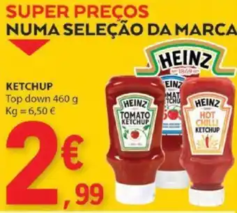 E.Leclerc KETCHUP Top down 460 g promoção