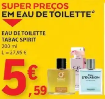 E.Leclerc EAU DE TOILETTE TABAC SPIRIT 200 ml promoção