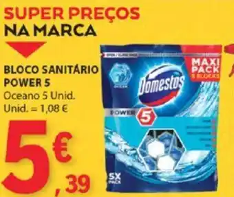 E.Leclerc BLOCO SANITÁRIO POWER 5 Oceano 5 Unid. promoção