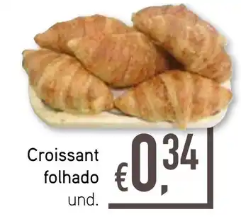Croissant folhado und.