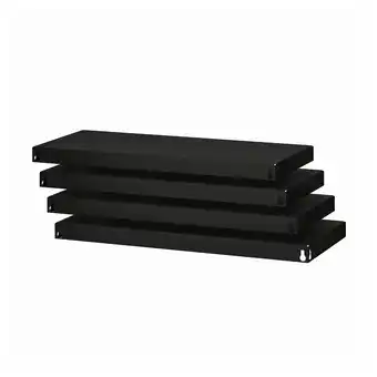 IKEA Bror Prateleira, preto, 84x39 cm promoção