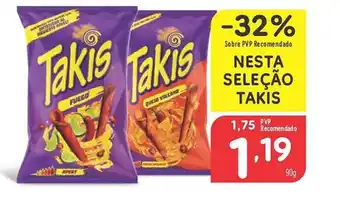 Minipreço NESTA SELEÇÃO TAKIS promoção