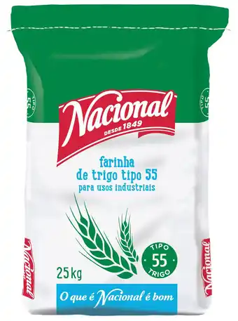 Makro NACIONAL Farinha T55 (E1) 25 Kg promoção