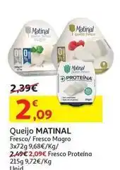 Auchan Matinal - queijo promoção