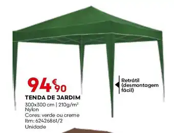 Bricomarché TENDA DE JARDIM promoção