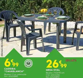 Bricomarché MESA OVAL promoção