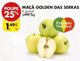 Pingo Doce MAÇÃ GOLDEN DAS SERRAS A granel kg promoção