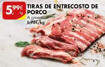 Pingo Doce TIRAS DE ENTRECOSTO DE PORCO promoção