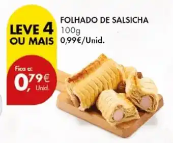 Pingo Doce FOLHADO DE SALSICHA 100G promoção