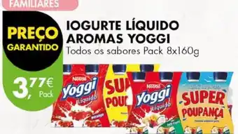 Pingo Doce IOGURTE LÍQUIDO AROMAS YOGGI promoção