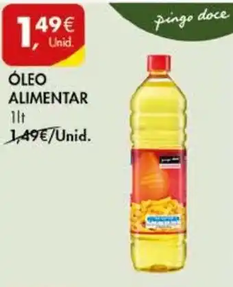 Pingo Doce ÓLEO ALIMENTAR 1LT promoção