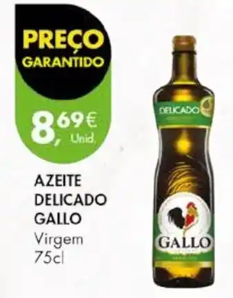 Pingo Doce AZEITE DELICADO GALLO Virgem 75cl promoção