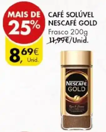 Pingo Doce CAFÉ SOLÚVEL NESCAFÉ GOLD 200g promoção