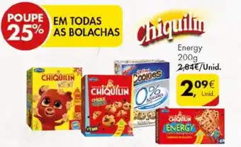 Pingo Doce CHIQUILIN Energy 200g promoção