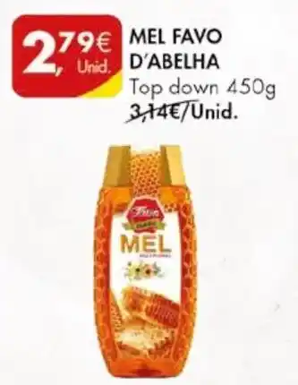 Pingo Doce MEL FAVO D'ABELHA Top down 450g promoção