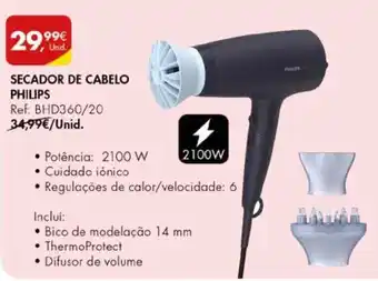 Pingo Doce SECADOR DE CABELO PHILIPS promoção