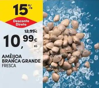 Continente AMÊIJOA BRANCA GRANDE FRESCA promoção