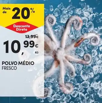 Continente POLVO MÉDIO FRESCO promoção