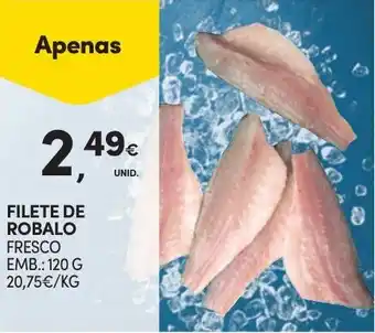 Continente FILETE DE ROBALO FRESCO EMB.: 120 G promoção