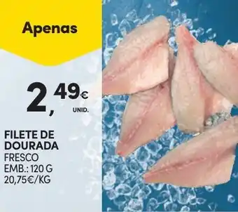 Continente FILETE DE DOURADA FRESCO EMB.: 120 G promoção