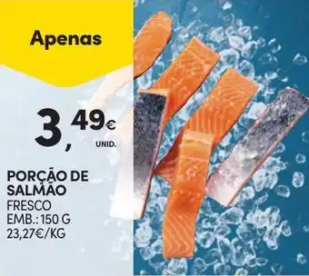 Continente PORÇÃO DE SALMÃO FRESCO EMB.: 150 G promoção