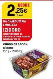 Intermarché Izidoro - cubos de bacon promoção