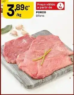 Intermarché Porco bifana promoção