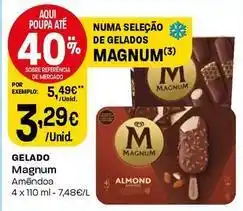 Intermarché Magnum - gelado promoção