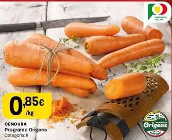 Intermarché Cenoura promoção