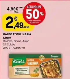 Intermarché Knorr - caldo p/ culinaria promoção