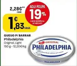 Intermarché Philadelphia - queijo p/ barrar promoção