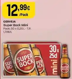 Intermarché Super bock mini - cerveja promoção