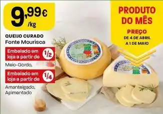 Intermarché Fonte mourisca - queijo curado promoção