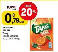 Intermarché Tang - refresco em po promoção