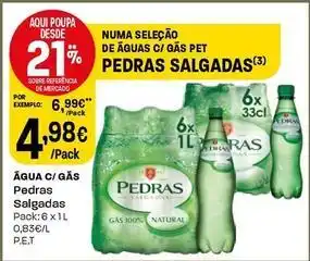 Intermarché Pedras salgadas - água c/ gas promoção