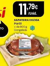 Intermarché Porsi - sapateira cozida promoção