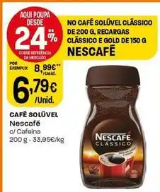 Intermarché Nescafé - café soluvel promoção