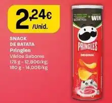 Intermarché Pringles - snack de batata promoção