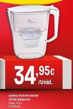 Intermarché Jarro purificador little balance promoção