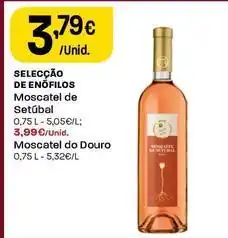 Intermarché Selecção de enófilos - moscatel de setúbal promoção