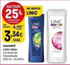 Intermarché Linic men - champo promoção