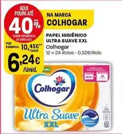 Intermarché Colhogar - papel higiênico ultra suave xxl promoção