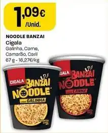 Intermarché Cigala - noodle banzai promoção